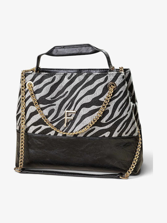 Damenhandtasche / Schultertasche Dunkelbraun