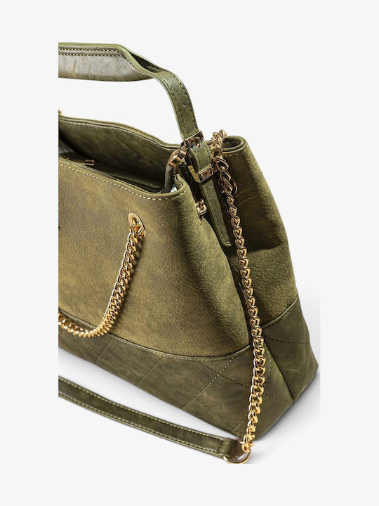 Damenhandtasche / Schultertasche / Crossbody-Tasche Olive
