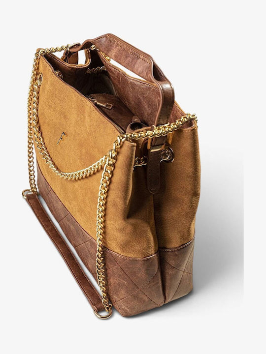 Damenhandtasche / Schultertasche / Crossbody-Tasche Olive