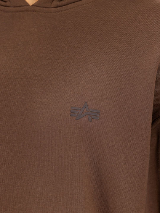 Hooded Sweatshirt Powder Brown