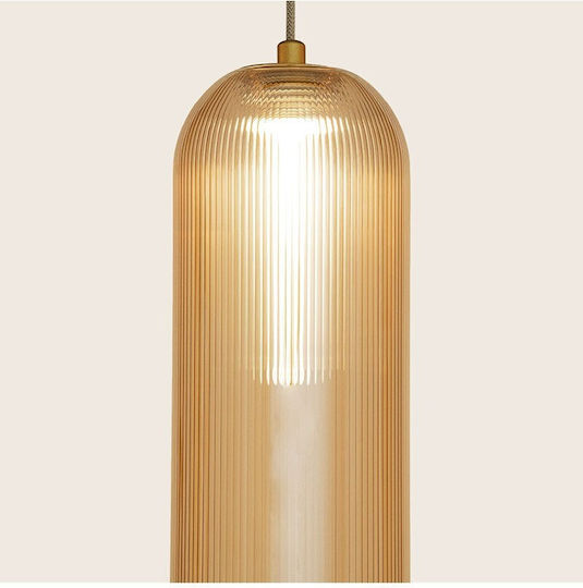 Zambelis Lights Lampă de Perete cu LED Integrat Aurie 10x15x47 cm
