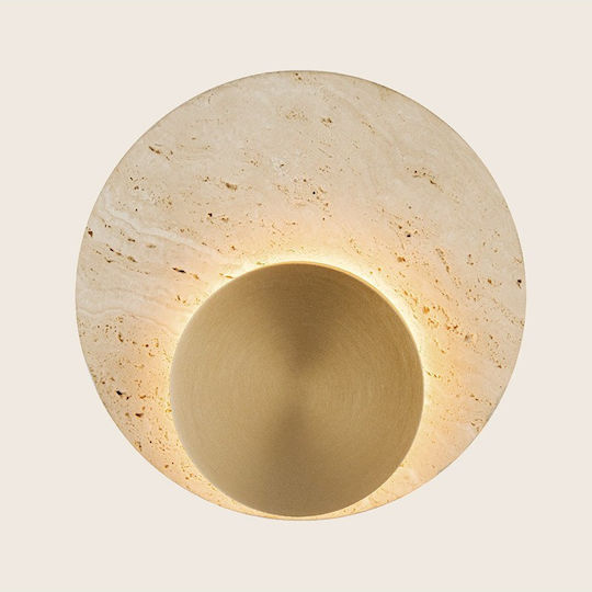 Zambelis Lights Lampă de Perete cu LED Integrat Aurie 20 cm