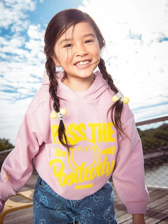 Kids Sweatshirt With Hood Purple