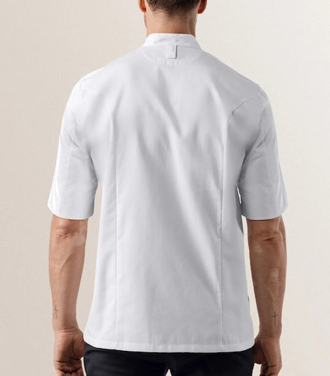 Le Nouveau Chef Μπλούζα Σεφ Λευκή με Κοντό Μανίκι