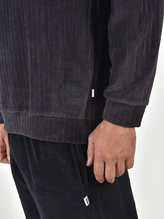 Guy Laroche Rochie de casă bărbătească de iarnă Antracit