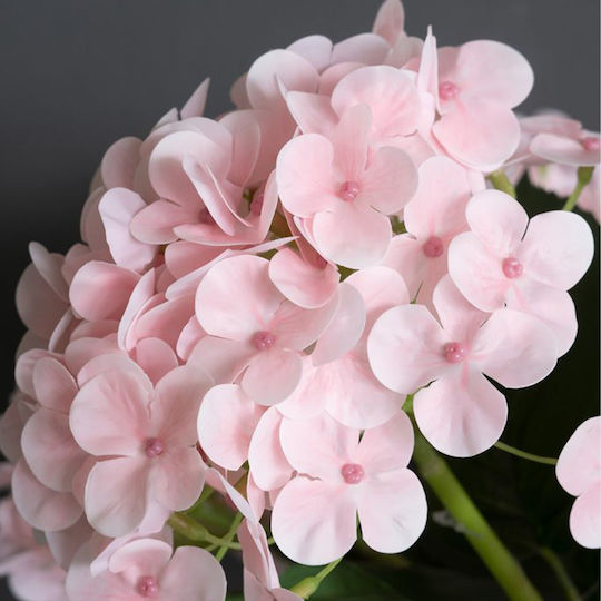 Künstlicher Dekorative Zweigstelle Hortensie Rosa 79cm Artekko