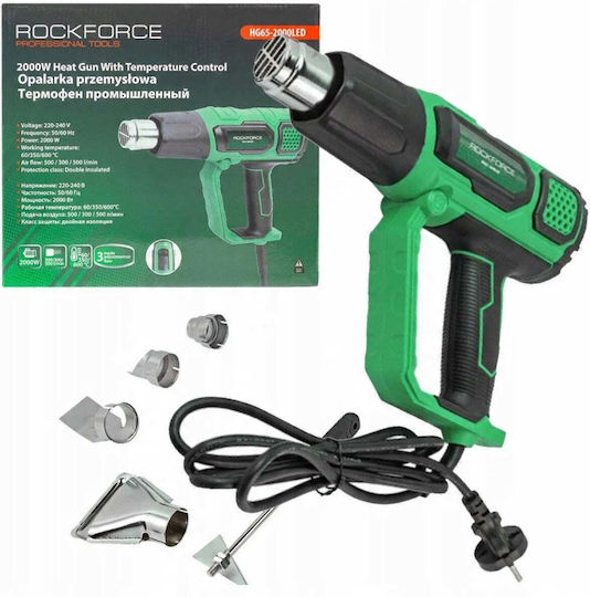 Електрически Топловъздушен Пистолет Дюзи 230v 50/60hz 2000w 60 350 600 Градуса 50 300 500 Л Мин