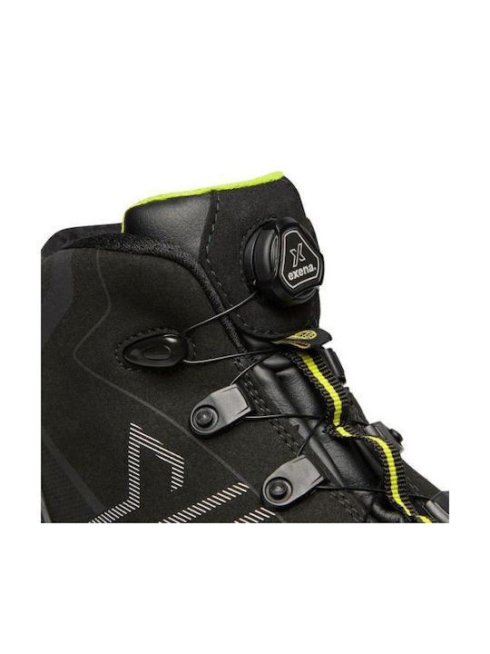 Exena Forge Waterproof Safety Boot Black S7L with Certification (C), P, CI, ESD, FO, SR