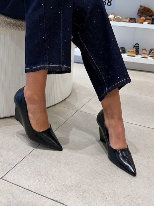 Pointed Toe Black Heels