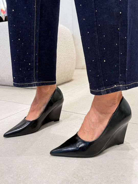 Pointed Toe Black Heels
