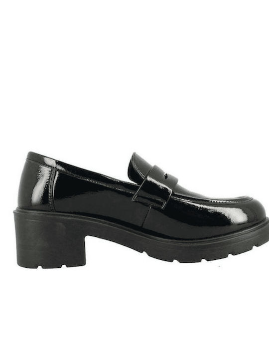 Heels with Low Heel Black