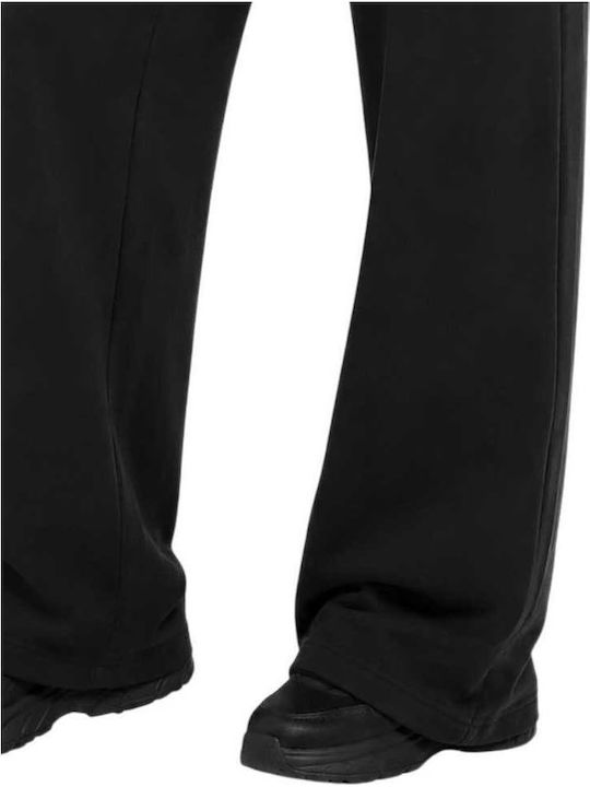 Pantaloni de Trening cu Pantaloni Evazați Negri