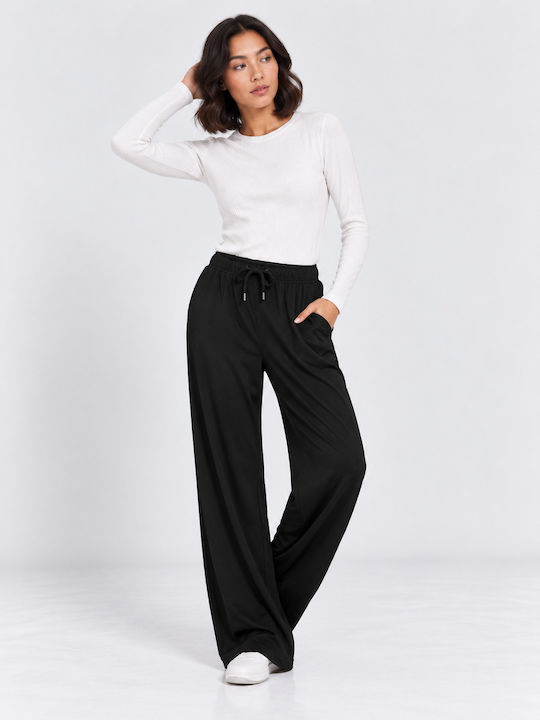 Pantaloni de trening cu elastic Black