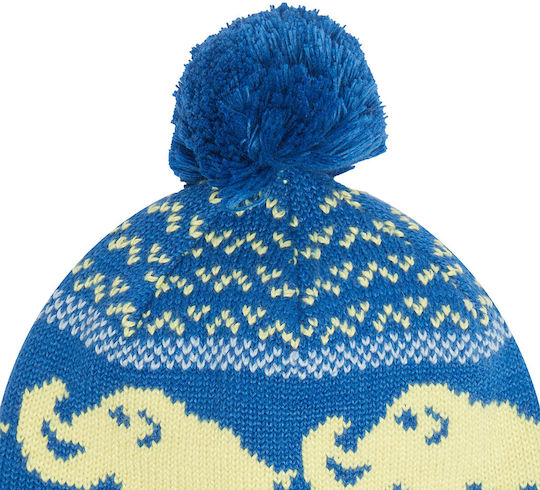 Unisex Knitted Beanie in Blue Colour