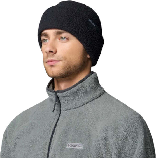 Beanie Unisex Fleece Beanie Knitted in Black Colour