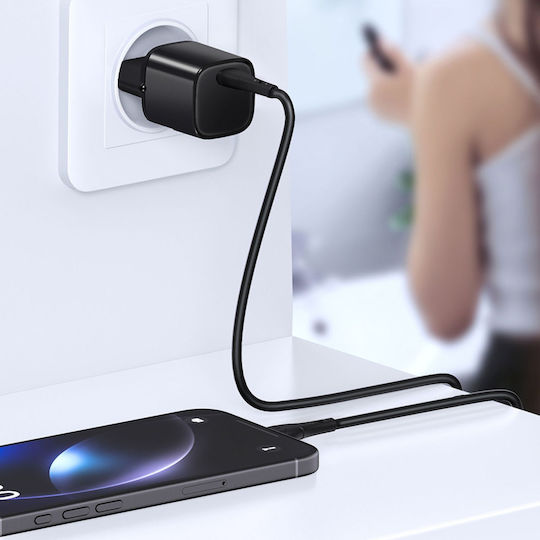 Mcdodo Încărcător cu Port USB-C și Cablu USB-C - USB-C 20W Negru (CH-4692)