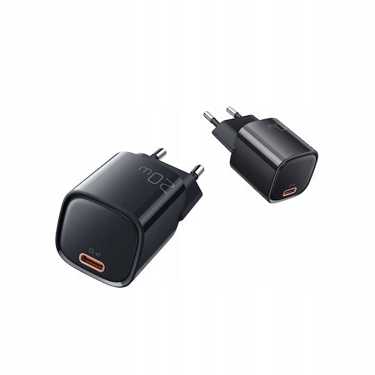 Mcdodo Încărcător cu Port USB-C și Cablu USB-C - USB-C 20W Negru (CH-4692)