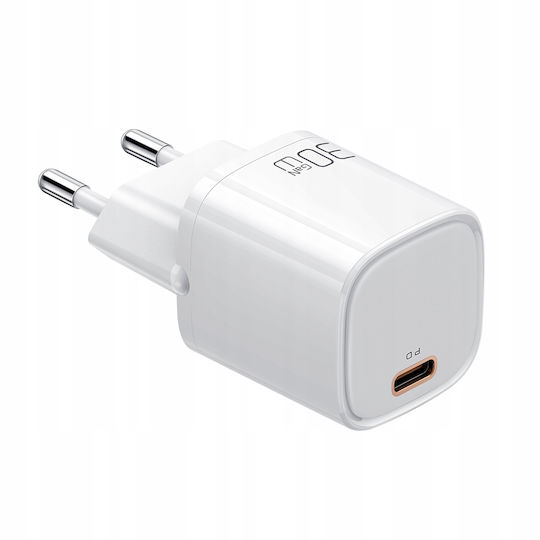 Mcdodo Handyladegerät mit USB-C Ausgangsanschluss und Kabel USB-C - USB-C 30W Schwarz (CH-0082)