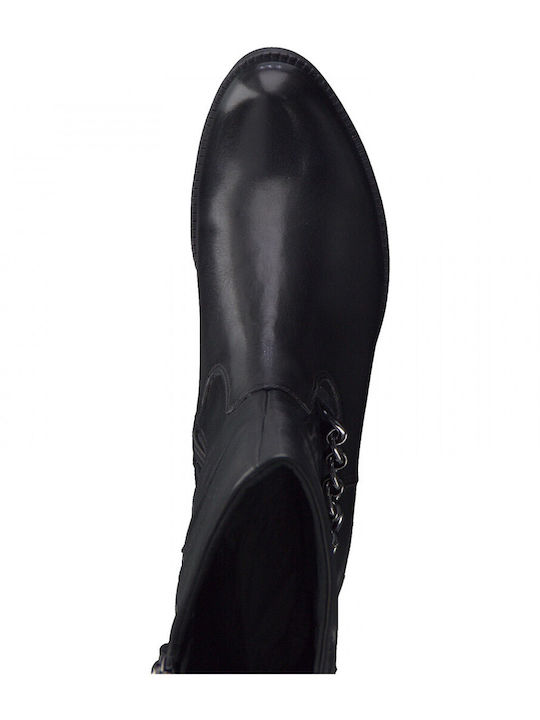 Leather Women's Boots Black