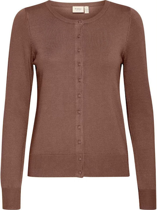 Damenstrickjacke Braun