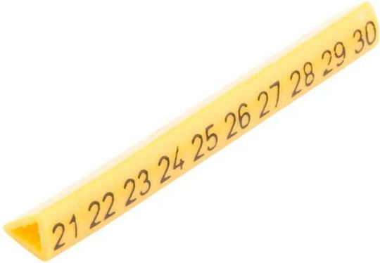 Kabelmarkierer Oz-0 21-30 Gelb 100 Stk