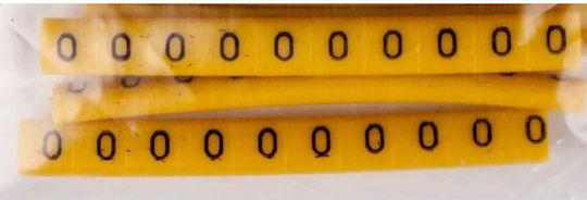 Kabelmarkierer Oz-0 0 Gelb 100 Stück