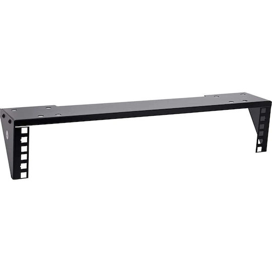 Inline Wall Mount 19" 2U Vertical Under Desk Black