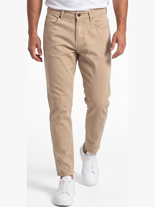 Ανδρικό Παντελόνι Relaxed Fit Μπεζ