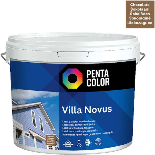 Pentacolor Νερού Villa Novus 5lt Brown