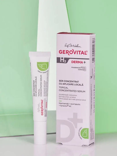 Gerovital Καταπραϋντικό Serum Προσώπου για Ακμή 15ml