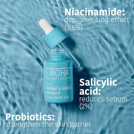 Iroha Nature Acne Prone Skin Serum Gesicht für Akne 30ml