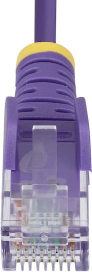 StarTech U/UTP Cat.6 Gigabit Network Cable Ethernet 0.25m Purple