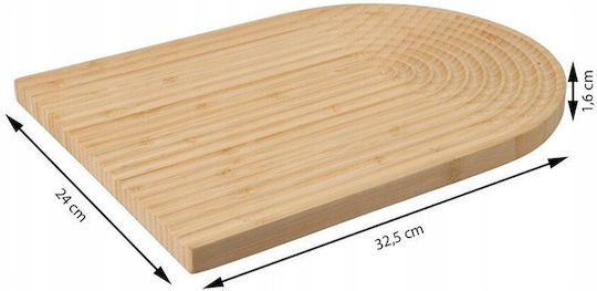 Koopman Tavă de servire Bamboo 32x24x2cm