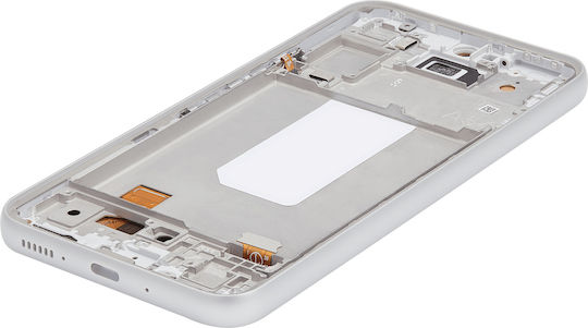 Oled Assembly Frame Samsung Galaxy A54 5g A546 2023 Us & International Version Aftermarket Plus White