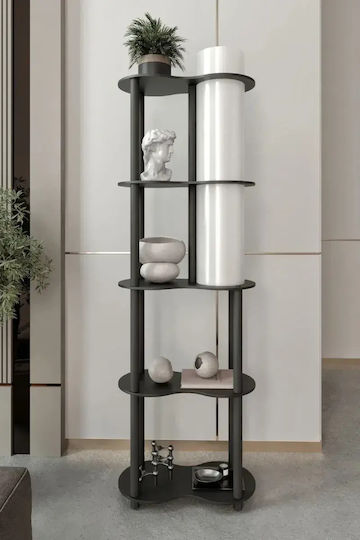 SteweHome LED Stehlampe Höhe 165xLänge 60cm Schwarz