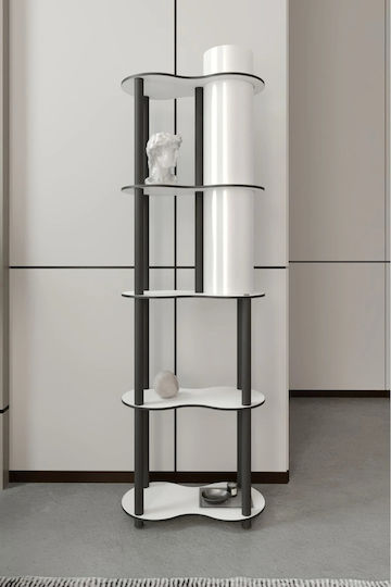 SteweHome LED Stehlampe Höhe 165xLänge 60cm Schwarz