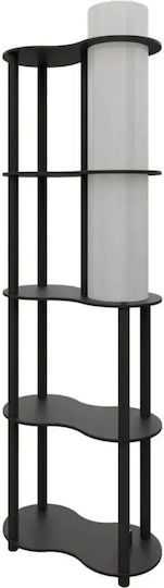 SteweHome LED Stehlampe Höhe 165xLänge 60cm Schwarz