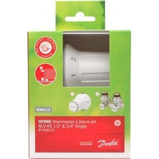 Danfoss Elektronische Thermostatventile für Heizkörpergehäuse 1 Stück