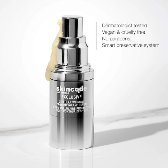 Exclusive Anti-Aging Eye Serum with Panthenol 15ml