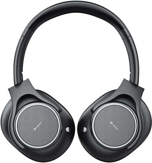 Mobile Hoop Wireless Bluetooth Over Ear Headphones Black