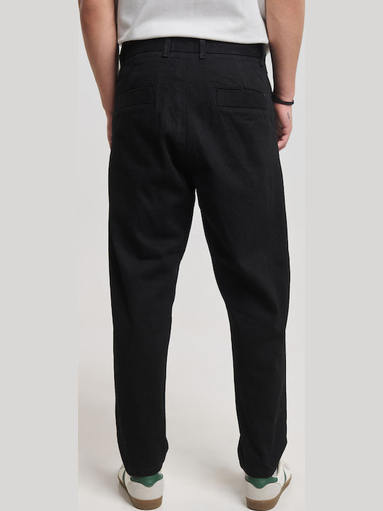 Мъжки Панталон Джин Black VILNIUS-2379 Black Denim