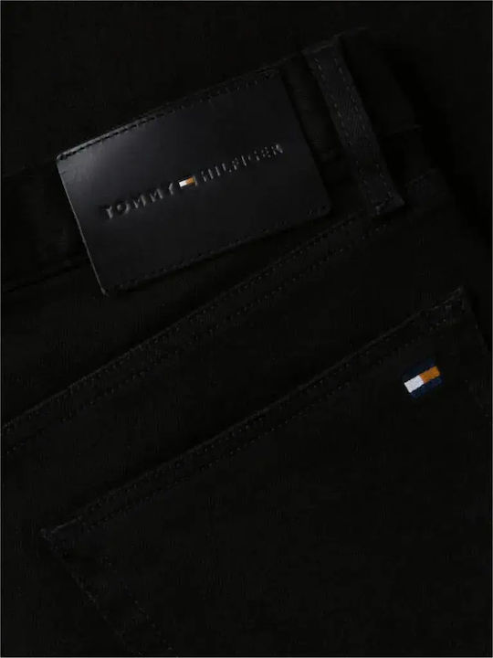 Мъжки панталон дънки Slim Fit Черен