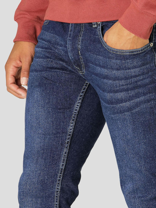 Felix Men's Stretch Regular Straight Fit Jeans Navy Blue