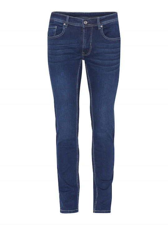 Felix Men's Stretch Regular Straight Fit Jeans Navy Blue