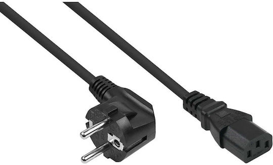 Kabelmeister IEC C13 - IEC C14 Power Cable Length 0.5m Black SK1430-S005
