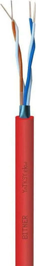 Telecommunication Cable Yntksyekw 2x2x0.8 Tn0102 Class Eca 100m