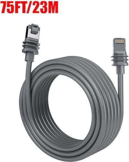 Καλώδιο Διασύνδεσης Replacement Cable Starlink Rectangular Satellite V2 Starlink Cable Extension End Caps Starlink Accessories Waterproof Gray 75ft/23m 26awg Wire Κωδ 1-per0016
