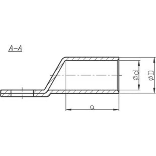 Ergom Elektrische Terminals mit Loch Kupfer (E11KM-01010102500) in einem Set von 100Stück