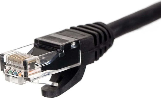 Netrack U/UTP Cat.5e Кабел за Ethernet мрежа 5м Черен 1бр