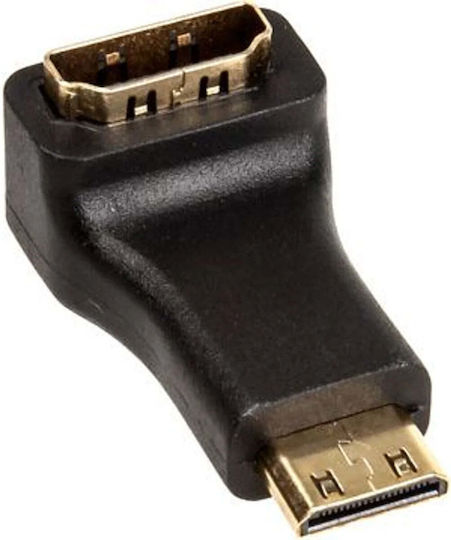 InLine Mini-HDMI Männlich Zu HDMI Weiblich Konverter 1 Stück 17690K